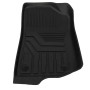 [US Warehouse] 3 PCS All Weather Floor Mats Liners for Jeep Wrangler JK Unlimited 2014-2018